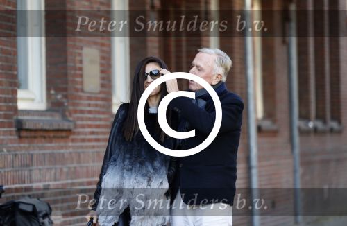 Amsterdam 22 oktober 2016
Harry Mens met zijn vriendin in Amsterdam zuid