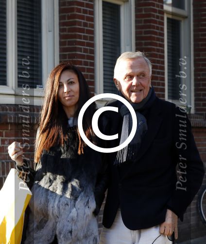 Amsterdam 22 oktober 2016
Harry Mens met zijn vriendin in Amsterdam zuid