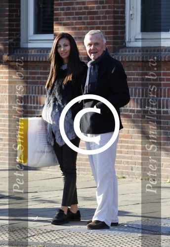 Amsterdam 22 oktober 2016
Harry Mens met zijn vriendin in Amsterdam zuid