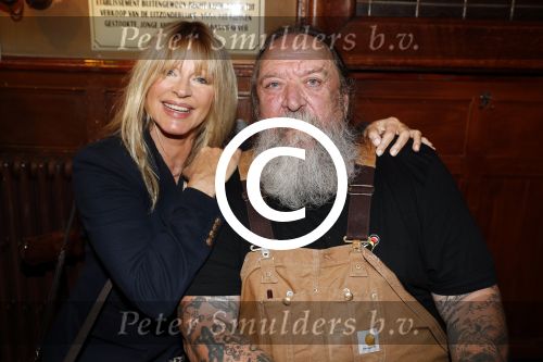 Amsterdam 14 november 2016
Boek presentatie Henk Schiffmacher . Henk me Babette Cremer