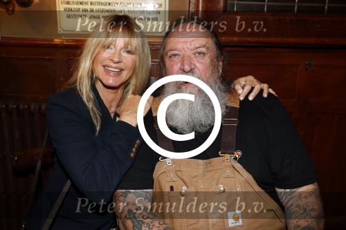 Amsterdam 14 november 2016
Boek presentatie Henk Schiffmacher . Henk me Babette Cremer