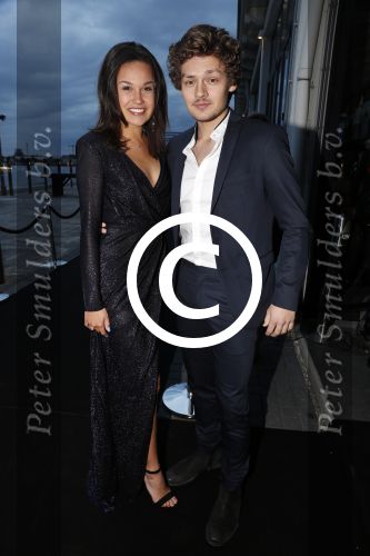 Amsterdam 8 oktober 2016
JFK Gala in the harbour club Amsterdam. Holly Brood en partner Soy Kroon