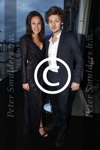 Amsterdam 8 oktober 2016
JFK Gala in the harbour club Amsterdam. Holly Brood en partner Soy Kroon