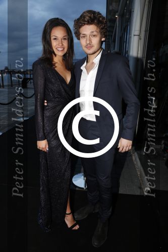 Amsterdam 8 oktober 2016
JFK Gala in the harbour club Amsterdam. Holly Brood en partner Soy Kroon