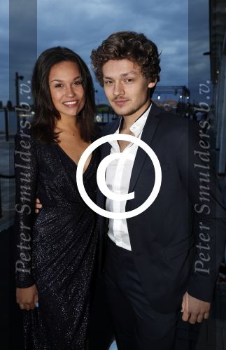Amsterdam 8 oktober 2016
JFK Gala in the harbour club Amsterdam. Holly Brood en partner Soy Kroon