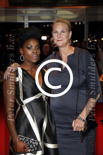 Amsterdam 13 oktober 2016
Televizierring 2016 in de heineken music Hall.  Immanuel Grives en Christine van Stralen
