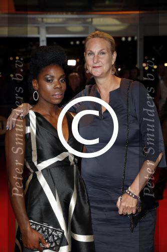 Amsterdam 13 oktober 2016
Televizierring 2016 in de heineken music Hall.  Immanuel Grives en Christine van Stralen