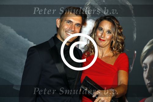Amsterdam 31 oktober 2016 
Premiere fataal in Tuschinski. Iris Slee en partner
