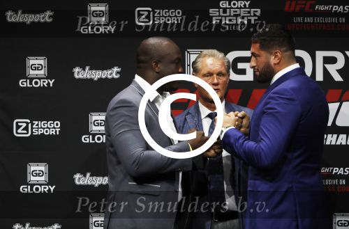 Amsterdam 1 november 2016 
Persconferentie Glory met Badr Hari en Rico Verhoeven in de HMH. Ismael Londt