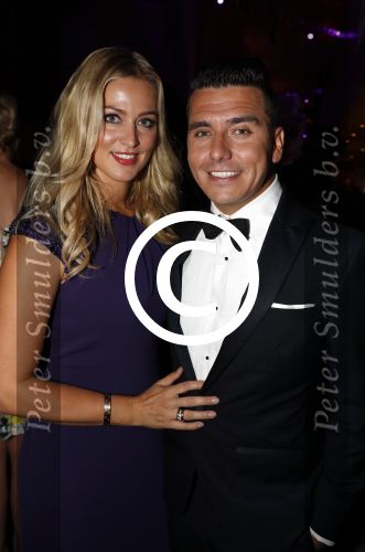 Amsterdam 13 oktober 2016
Televizierring 2016 in de heineken music Hall.
Jan Smit met zijn vrouw