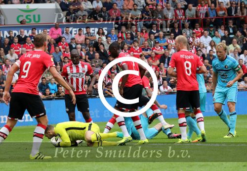 Eindhoven, 18 September 2016 PSV-Feyenoord, eindstand 0-1 Kompetitie Seizoen 2016/2017
Jeroen Zoet