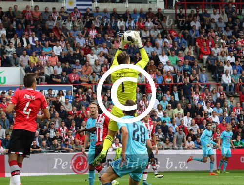 Eindhoven, 18 September 2016 PSV-Feyenoord, eindstand 0-1 Kompetitie Seizoen 2016/2017
Jeroen Zoet