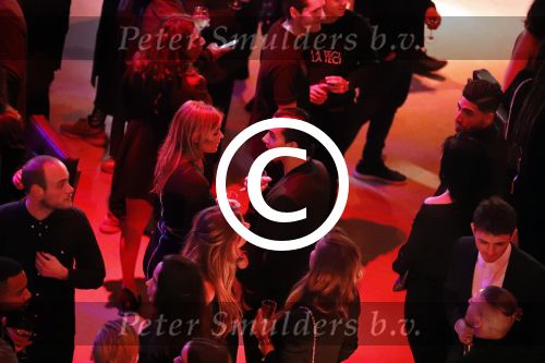 Halfweg 27 oktober 2016
Life after football LAF gala in the sugarfactory. Joelle Witschge met haar ouders Richard en Lia. Ook vriend Timor Steffens was erbij