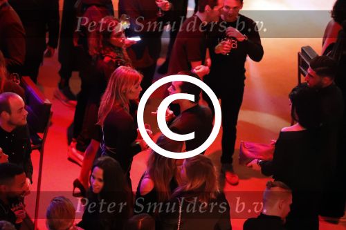 Halfweg 27 oktober 2016
Life after football LAF gala in the sugarfactory. Joelle Witschge met haar ouders Richard en Lia. Ook vriend Timor Steffens was erbij