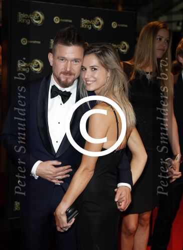 Amsterdam 13 oktober 2016
Televizierring 2016 in de heineken music Hall. Johnny de Mol met zijn vriendin Anouk v Schie