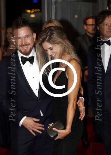 Amsterdam 13 oktober 2016
Televizierring 2016 in de heineken music Hall. Johnny de Mol met zijn vriendin Anouk v Schie