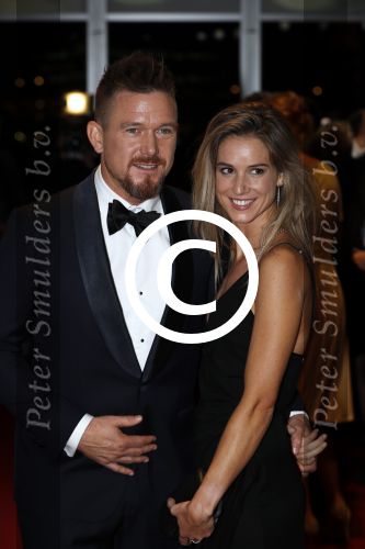 Amsterdam 13 oktober 2016
Televizierring 2016 in de heineken music Hall. Johnny de Mol met zijn vriendin Anouk v Schie