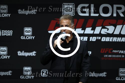 Amsterdam 1 november 2016 
Persconferentie Glory met Badr Hari en Rico Verhoeven in de HMH. Jon Franklin