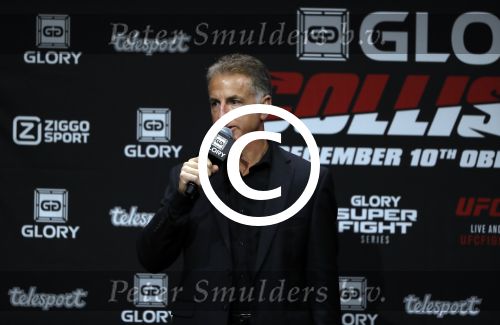 Amsterdam 1 november 2016 
Persconferentie Glory met Badr Hari en Rico Verhoeven in de HMH. Jon Franklin