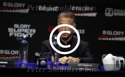 Amsterdam 1 november 2016 
Persconferentie Glory met Badr Hari en Rico Verhoeven in de HMH. Jon Franklin
