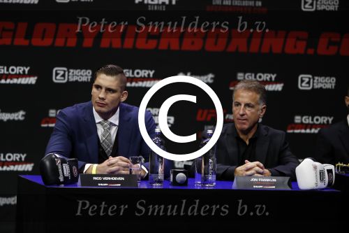 Amsterdam 1 november 2016 
Persconferentie Glory met Badr Hari en Rico Verhoeven in de HMH. Jon Franklin
