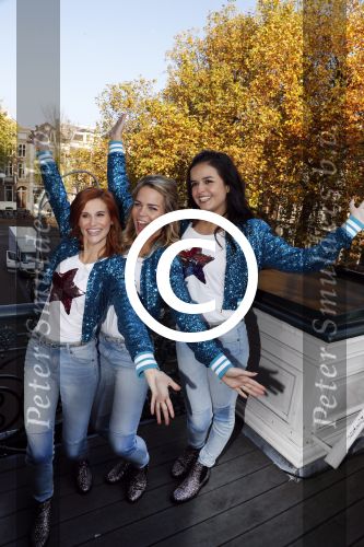 Amsterdam 11 november 2016
CD presentatie K3 Ushuaia, k3 Hanne Verbruggen, Marthe De Pillecyn en Klaasje Meijer in het Amstel Hotel