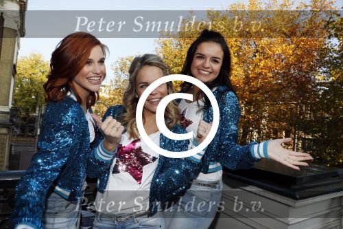 Amsterdam 11 november 2016
CD presentatie K3 Ushuaia, k3 Hanne Verbruggen, Marthe De Pillecyn en Klaasje Meijer in het Amstel Hotel