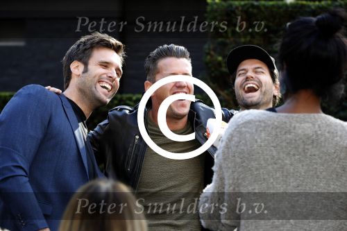 Amsterdam 10 oktober 2016
Perspresentatie SBS6 van diverse real life soaps en nieuwe programma\'s in het college hotel.Nick Schilder, Kees Tol en Simon Keizer