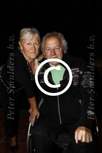 Uitgeest 13 november 2016
Koos Alberts Awards bij Bobs Saloon A9 studio. Koos met Joke