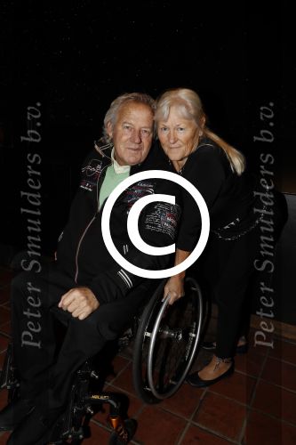 Uitgeest 13 november 2016
Koos Alberts Awards bij Bobs Saloon A9 studio. Koos met Joke