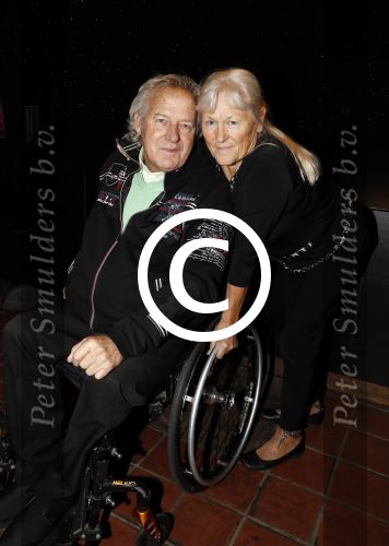 Uitgeest 13 november 2016
Koos Alberts Awards bij Bobs Saloon A9 studio. Koos met Joke