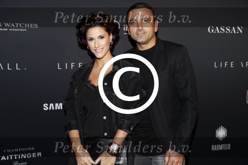 Halfweg 27 oktober 2016
Life after football LAF gala in the sugarfactory. Kristina Bozilovic met man