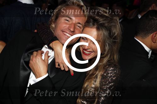 Amsterdam 13 oktober 2016
Televizierring 2016 in de heineken music Hall.
Lauren Verster met vriend