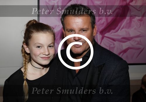 Scheveningen 30 oktober 2016
Premiere the lion king in het circustheater.
Leco v Zadelhoff met dochter Robbie