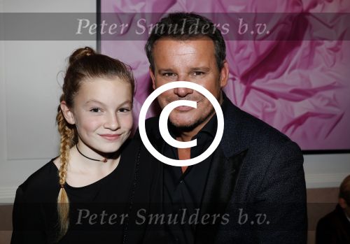 Scheveningen 30 oktober 2016
Premiere the lion king in het circustheater.
Leco v Zadelhoff met dochter Robbie