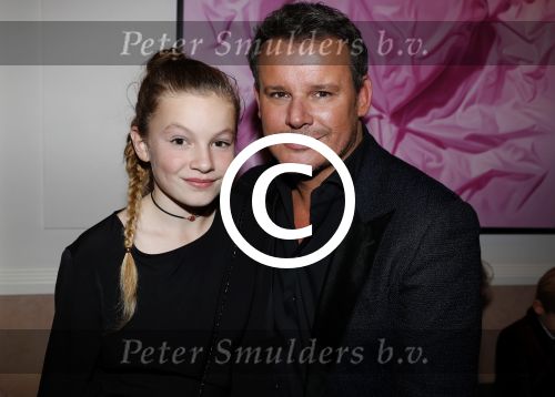 Scheveningen 30 oktober 2016
Premiere the lion king in het circustheater.
Leco v Zadelhoff met dochter Robbie