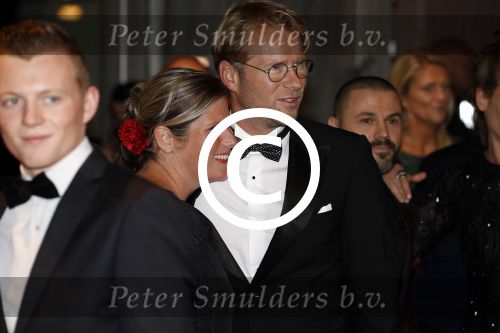 Amsterdam 13 oktober 2016
Televizierring 2016 in de heineken music Hall.  Leo Alkemade en partner Margriet Baalman