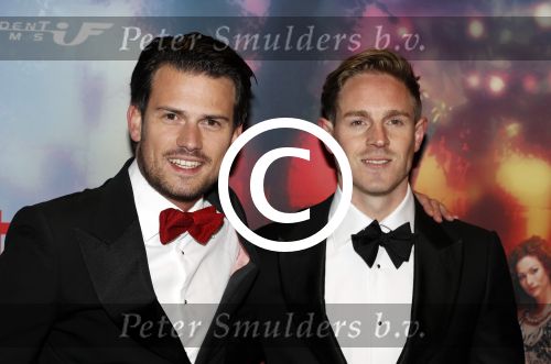 Amsterdam 24 oktober 2016
Premiere Hartenstrijd in Tuschinski. Levi v Kempen met een kennis