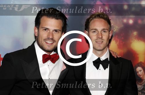 Amsterdam 24 oktober 2016
Premiere Hartenstrijd in Tuschinski. Levi v Kempen met een kennis