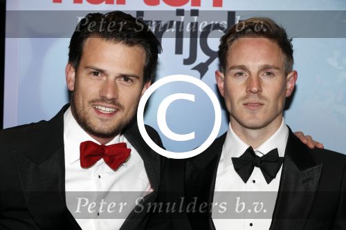 Amsterdam 24 oktober 2016
Premiere Hartenstrijd in Tuschinski. Levi v Kempen met een kennis