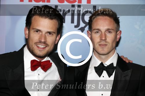 Amsterdam 24 oktober 2016
Premiere Hartenstrijd in Tuschinski. Levi v Kempen met een kennis