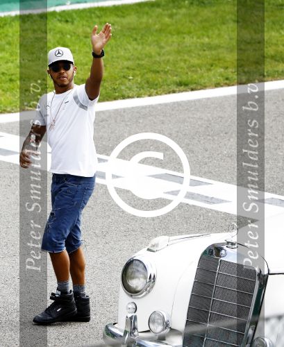 Francorchamps Spa 27 augustus 2016
F1 GP Spa Francorchamps. Lewis Hamilton