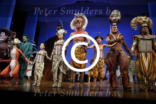 Scheveningen 30 oktober 2016
Premiere the lion king in het circustheater. slotaplaus met de cast.
