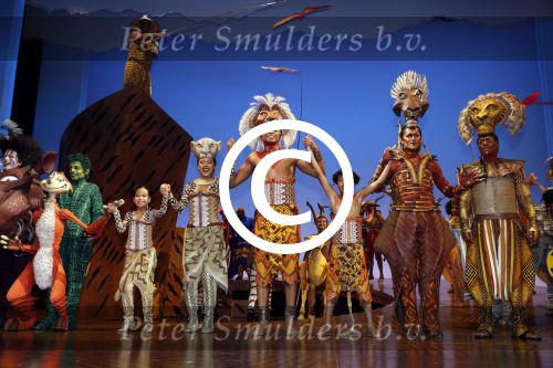 Scheveningen 30 oktober 2016
Premiere the lion king in het circustheater. slotaplaus met de cast.