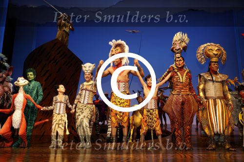 Scheveningen 30 oktober 2016
Premiere the lion king in het circustheater. slotaplaus met de cast.