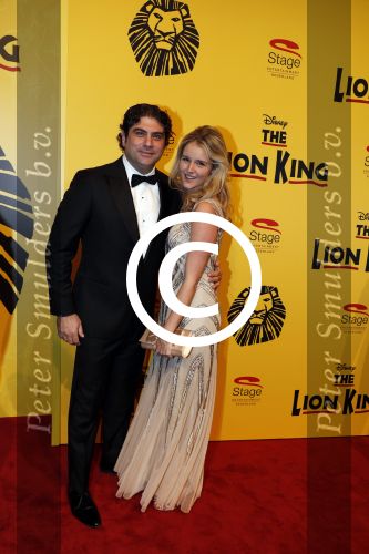 Scheveningen 30 oktober 2016
Premiere the lion king in het circustheater.
Liza Sips met vriend Ralph Mannheim