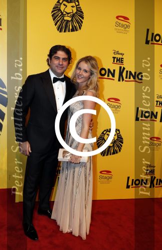 Scheveningen 30 oktober 2016
Premiere the lion king in het circustheater.
Liza Sips met vriend Ralph Mannheim
