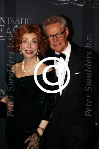 Amsterdam 15 november 2016
Premiere Fantastic beasts in Tuschinski. Marijke Helwegen met man Harrie