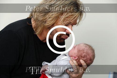 Wateringen 22 oktober 2016
Bobbi Eden en man Mark Laurenz met hun zoon Brandon ray.