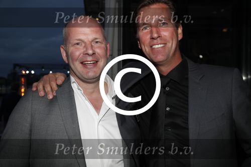 Amsterdam 8 oktober 2016
JFK Gala in the harbour club Amsterdam. mark wegh met Sven Hissink